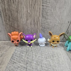 Lot of 7 Pokemon Funko Pop Mini Figures – See photos for characters