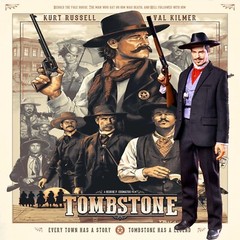 1/6 Western Backdrop 15″x15″ – For 1/6 Tombstone Cowboy Wyatt Earp Doc Holiday