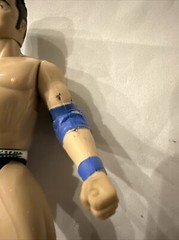 1997 JAKKS BCA BONE CRUSHING ACTION ROCKY MAVIA FIGURE. WWE WWF WCW