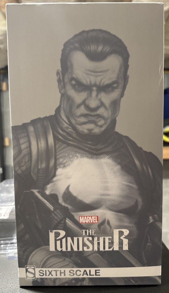 Sideshow Collectibles Punisher 1/6 Figure Comic Style Never Played With-Complete