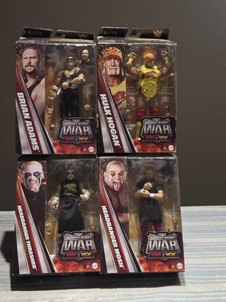 2026 WWE Elite Collection – Monday Night Wars Series 11 – Complete Set of 4(b)