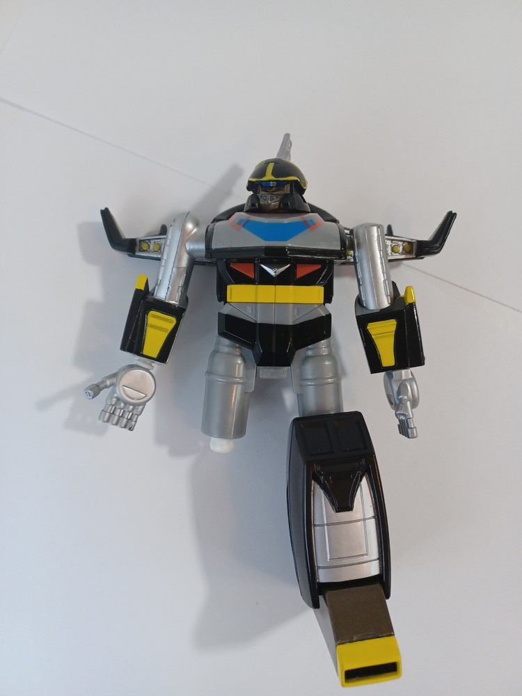 Time Shadow Megazord Power Rangers Force Figure 2000 (5 in) Zord Grey Timeranger