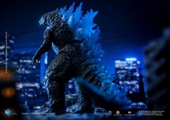 Hiya Toys Godzilla vs Kong Exquisite Basic 7″ Heat Ray Godzilla Translucent Ver.
