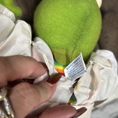 Vintage 1983 Kermit The Frog Stuffed Hasbro Softies Muppet Babies Plush Doll 12″