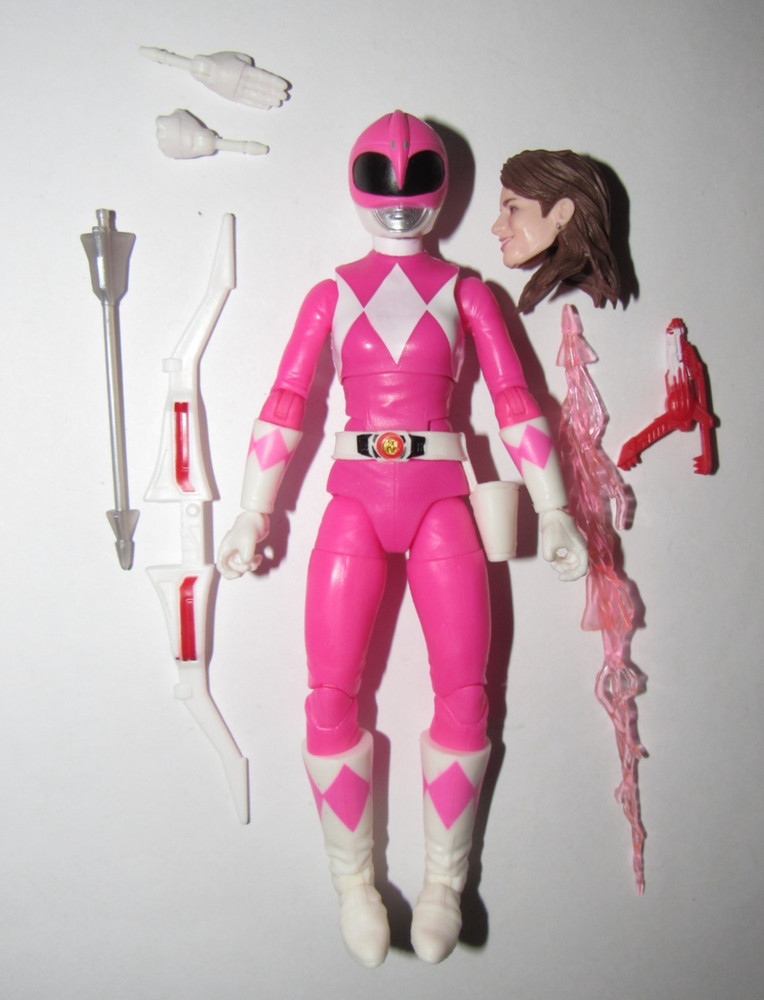 MMPR Power Rangers Lightning Collection figure Mighty Morphin Pink Ranger Kim