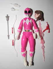MMPR Power Rangers Lightning Collection figure Mighty Morphin Pink Ranger Kim