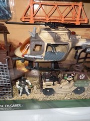 True Heroes Soldier Chap Mei Mobile Helicopter Base Toys R Us Exclusive Sealed