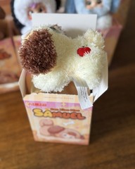 Samuel Puppy Flop Blind Box Pudding Confirmed Box, Card Included (no Bag)