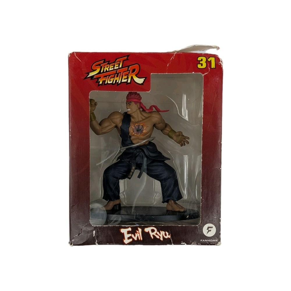 Fanhome Street Fighter Evil Ryu #31 Figure Capcom Sealed New 97
