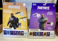 FORTNITE LEGENDARY SERIES THE SCIENTIST & BRUTUS LOT OF 2 FIGURE JAZWARES 2021