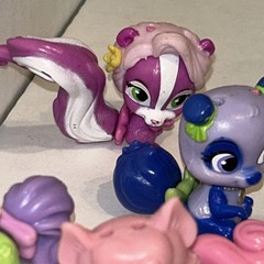 Disney Princess Palace Pets Lot Of 7 Collectible Figures So Cute! C3