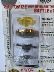 Beyblade Metal Masters Earth Virgo Evil Pisces Hades Kerbecs Ray Striker 2011