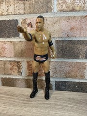 WWE Unmatched Fury The Rock: Series 5 Platinum edition figure Raw WWF Smackdown