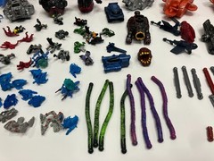Trendmasters War Planets / Heroic Planet accessory lot – EVERYTHING pictured