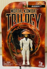Toy Island 1994 Mortal Kombat Trilogy Rayden original MOC sealed nice