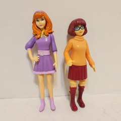 SCOOB! Scooby Doo MYSTERY MACHINE and 6 Figure Lot with LIGHTS & SOUNDS Working