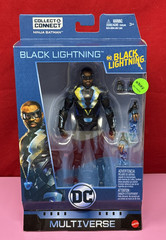 Mattel DC Multiverse BLACK LIGHTNING Connect Ninja Batman 6″ Action Figure GDX10
