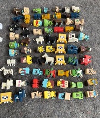 HUGE 110 Pc Lot Minecraft Jada Toys 40 Metalfigs Die-cast & 70 Plastic Figures