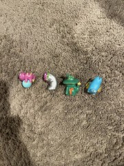 Lost Kitties Collectible Toy Figures Lot Of 4 Cat Figures