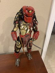 Large Predator Big Red Samurai, 1/4 Scale, 19″, 2013 NECA Reel Toys