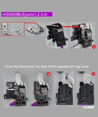 Go better Studio GB-1073 upgrade kit for Legacy Shrapnel,in stock