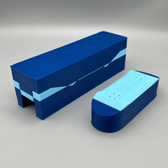 DIY Fingerboard Mold 3D Printed 40mm Wide With Fingerboard Shape