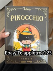 DIMOO WORLD THE DIMOO PINOCCHIO YELLOW RED ABS PVC FIGURE MODEL HOT CUTE