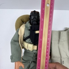 GI Joe 1997 D-Day Salute Big Red One 12″ Figure Complete 1996 Hasbro Stamp. B-86