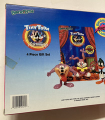 Vintage Tiny Toons Adventures Gift Set Bend-Ems Bugs Bunny Bendable Justoys