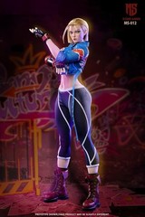Street Fighter 6 Cammy 1/6 Female Agent Blue Bee Action Figure STARMAN MS-012