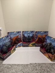 5x MonsterVerse Ion Dragon Burning Godzilla Titanus Scylla Frost Vark Kong