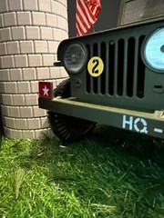 1/6 Scale WWII Willy’s Jeep Military Police Decal Set – Gi Joe/Action Figures