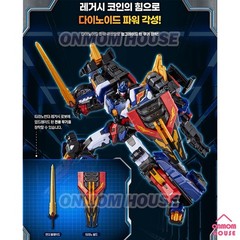 Miniforce Tyranno Thunder Legacy + Rex Kaiser Black Edition Robot Set