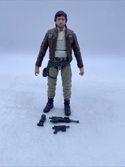 Star Wars The Vintage Collection Rogue One Cassian Andor 3.75″ Figure Complete