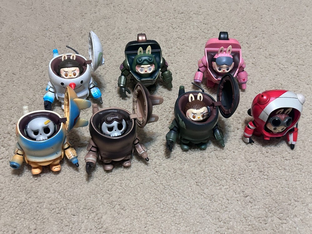 Pop Mart The Monsters x Kow Yokoyama Ma.K. Lot of 7, See Pics