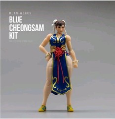MLAN Works 1/12 Scale Cheongsam Blue Kit Verison “NEW-US SELLER & I SHIP DAILY”