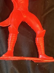Vintage 1967 Marx Red Thor With Mjoinir 6” Plastic Toy Figure Golden Age Marvel