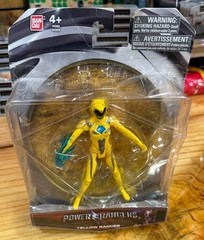 Saban’s Power Rangers 5″ YELLOW RANGER Action Hero Figure #42604 Bandai (New)