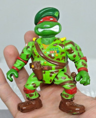 1991 Green Beret Raphael Teenage Mutant Ninja Turtles TMNT Vintage Figure