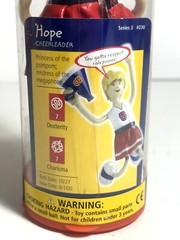 Bendos Action Figures With A Twist Cheerleader Posable 2000 Hope