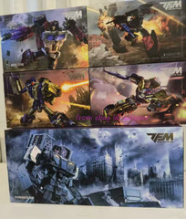 Perfect Tfm Havoc Menasor Original Color Version 5 Boxes Christmas Gifts Action