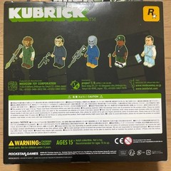 KUBRICK GRAND THEFT AUTO 5 V ROCKSTAR ACTION FIGURES BOX SET BRAND NEW