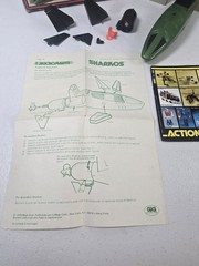 SHARKOS Mego GIG 1979 Micronauts 100% Complete With Box,paperwork Insert Nice!