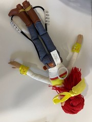 VTG Toy Story Lot Jessie pull string Buzz and Woody