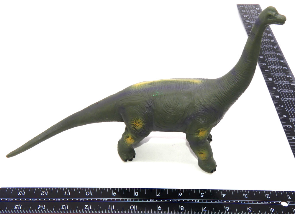 Soft Plastic Rubber Inflatable Brachiosaurus Dinosaur Figure Toy Figurine