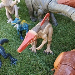 Jurassic World /Park Lot of 15 Dinosaurs, Carnotaurus Mamenchisaurus Apatosaurus