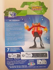 Sonic the Hedgehog 35th Anniversary Dr. Eggman 2.5In Figure New in Pack In US
