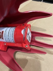 YU-GI-OH GX ELEMENTAL FLAME WINGMAN ARM CANNON COSPLAY RARE 2004