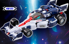 Metal Cardbot S Flash Vector Formula Race Transforming Robot Car Figure Toy
