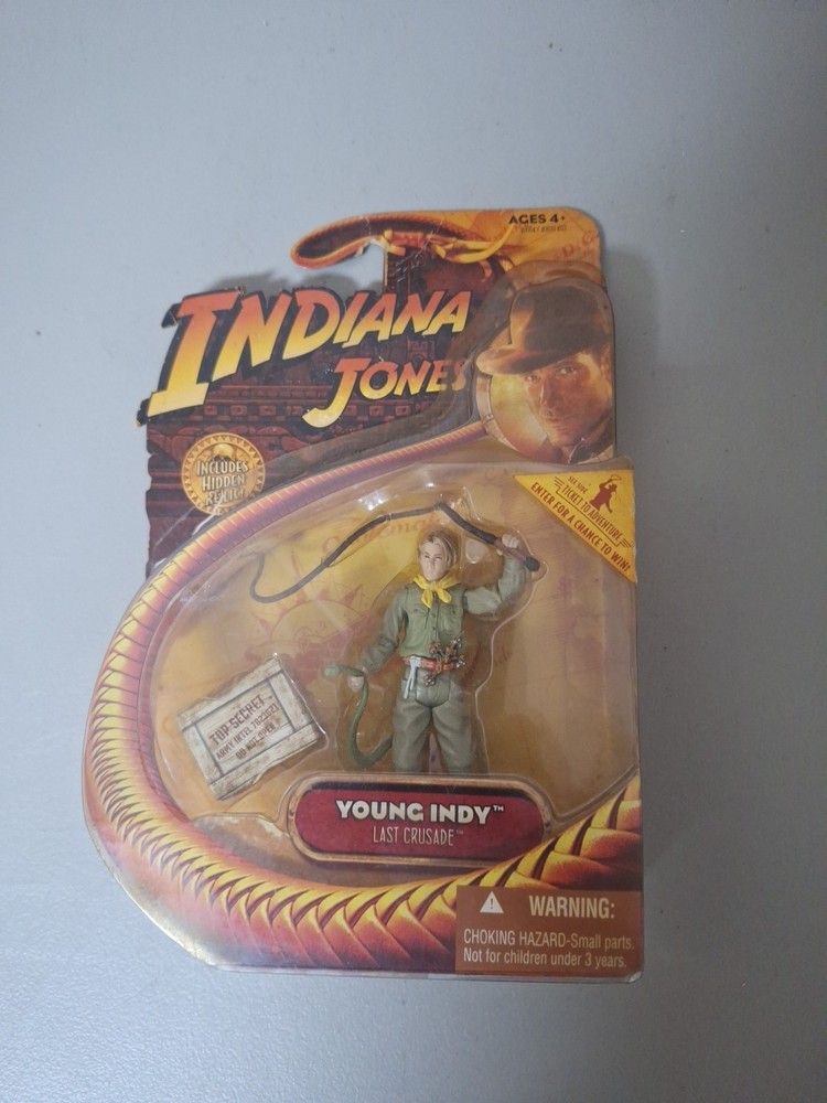 Indiana Jones Young Indy Last Crusade Hasbro 2008 MOC